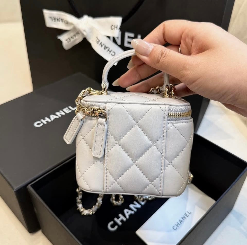Chanel sac blanc