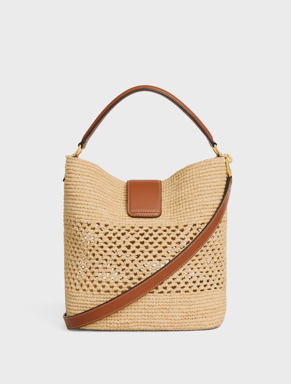 Sac sceau paille Céline