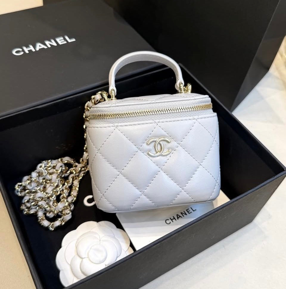 Chanel sac blanc